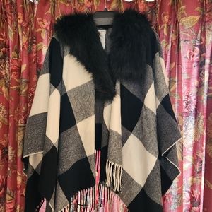 Faux Collar Wrap NWT!